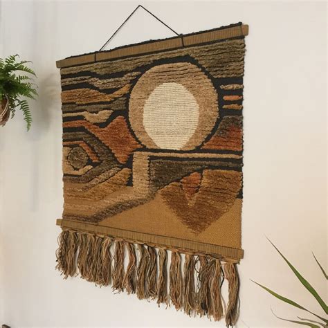 macrame wall hanging vintage